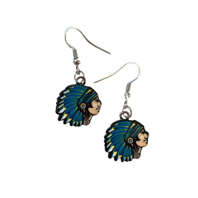 Indian Chief Dangles - 3 Colours