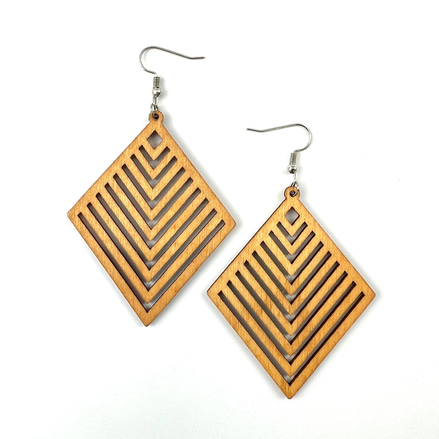 Izzy Timber Diamond Drops