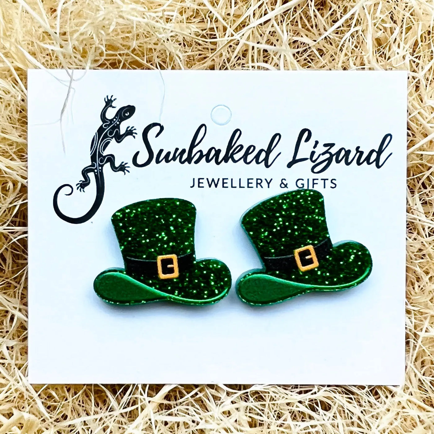 Lucky Leprechaun Hat Earrings