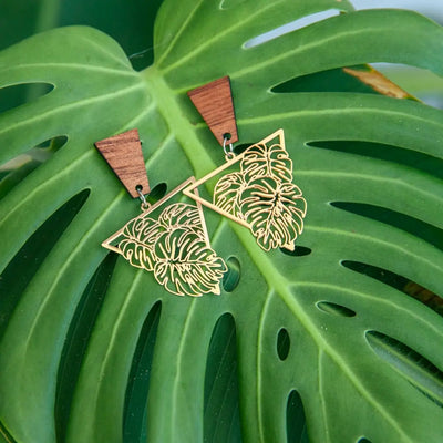 Monstera Leaf Drops - 2 Colours