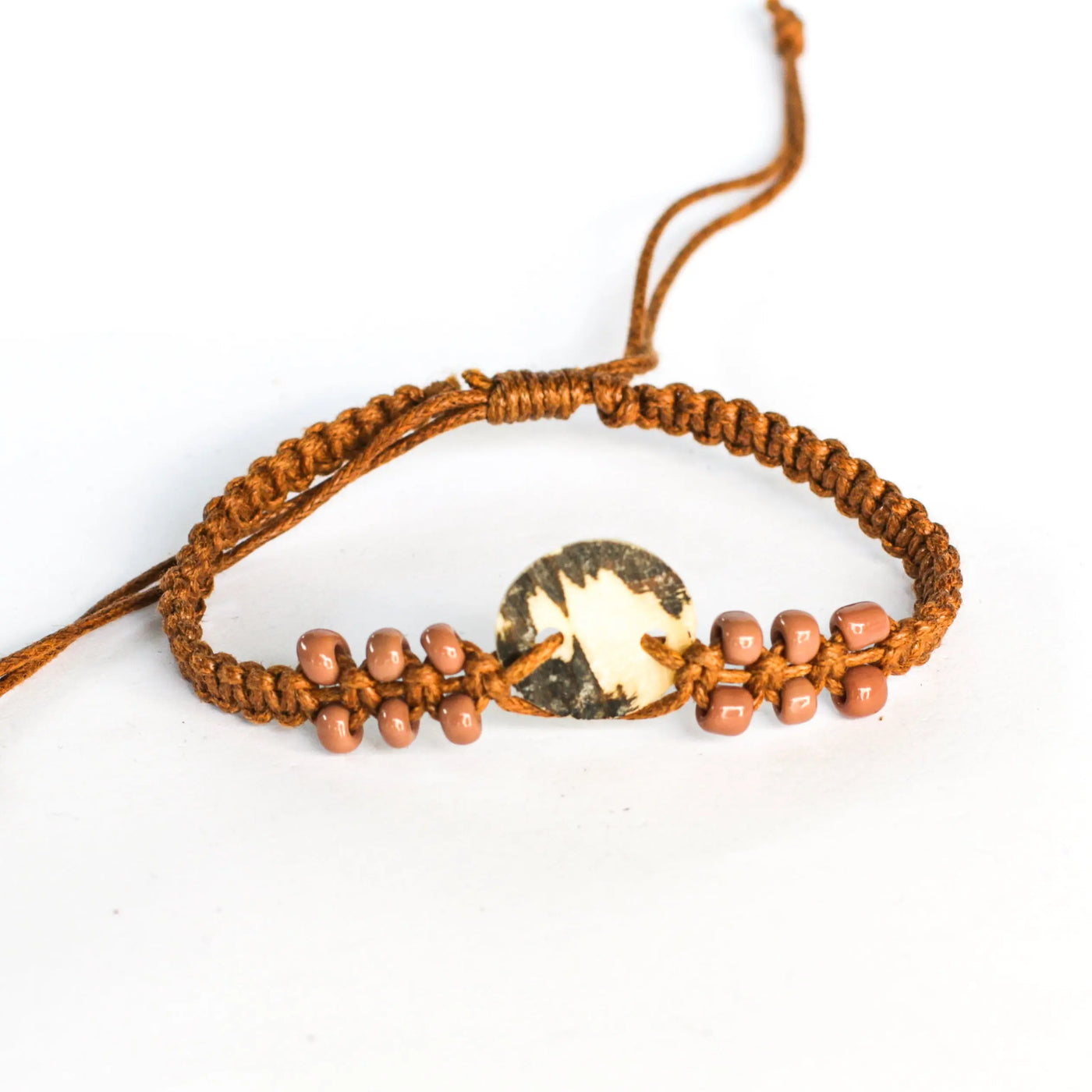 Natural Shell Beaded Bracelet- 2 Colours