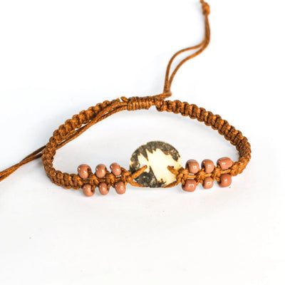 Natural Shell Beaded Bracelet- 2 Colours