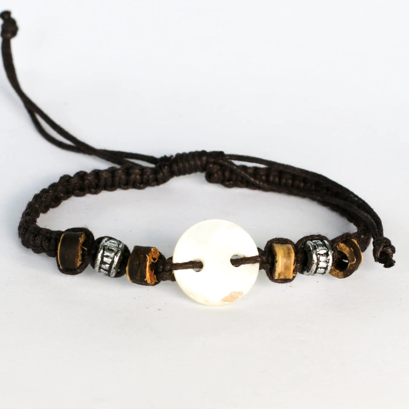 Natural Shell Beaded Bracelet- Four Colours