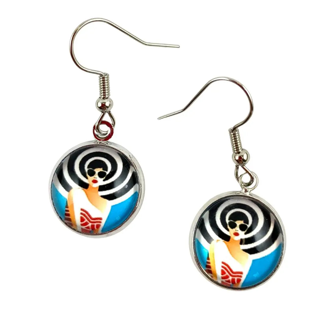 Retro Lady Dangles