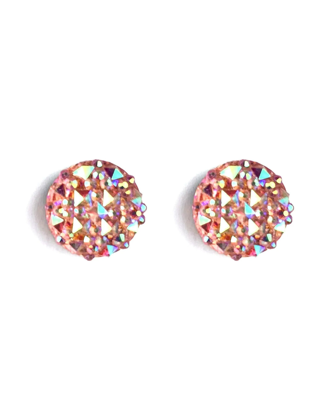 Sparkle Round Earrings- 6 Colours Sunbaked Lizard Jewellery &amp; Gifts