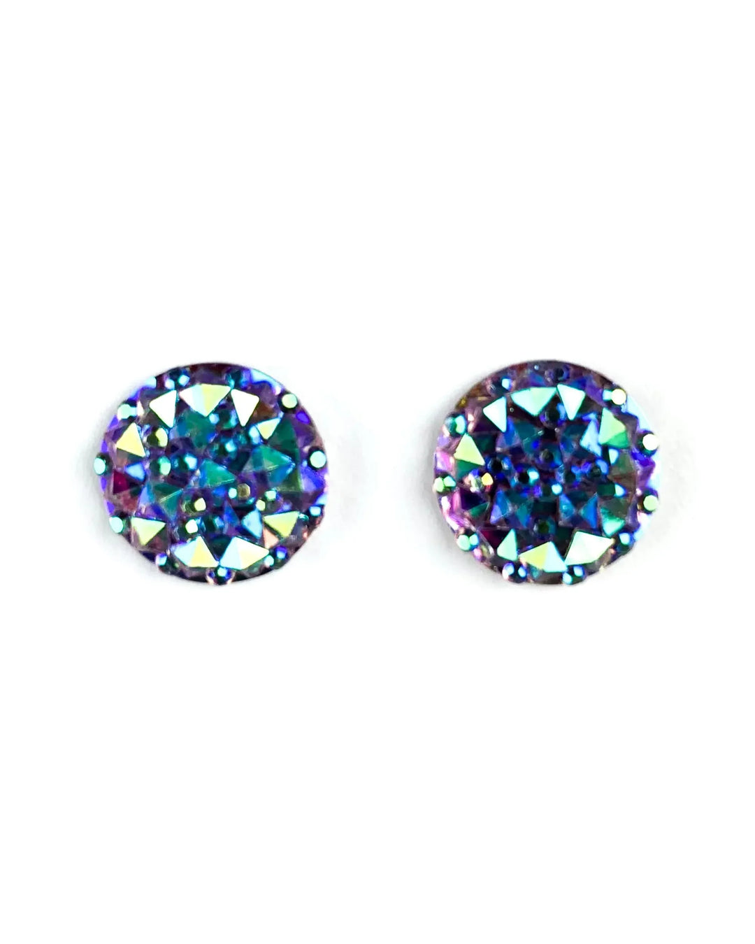 Sparkle Round Earrings- 6 Colours Sunbaked Lizard Jewellery & Gifts