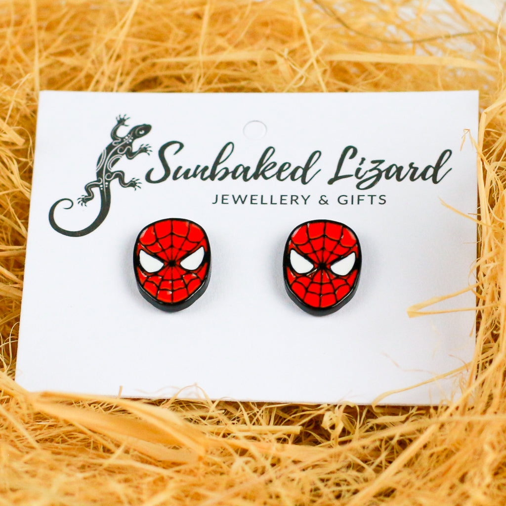 Spiderman Earrings