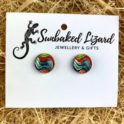 Swirl Earrings - 6 Colours