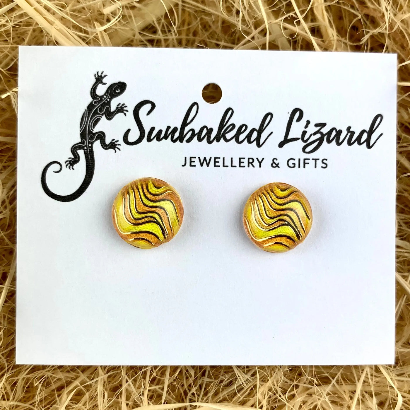 Swirl Earrings - 6 Colours