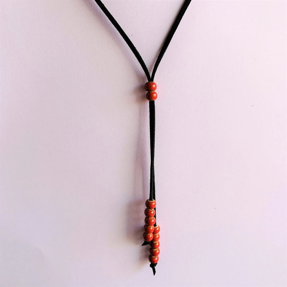 Two Way Beaded Necklace Sunbaked Lizard Jewellery & Gifts